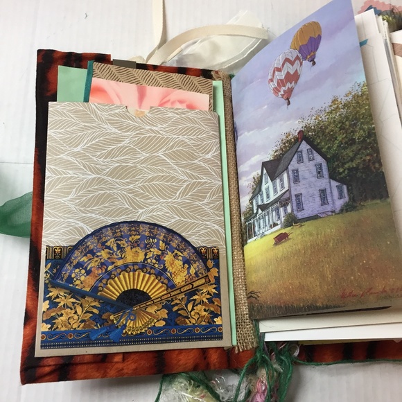 Handmade Junk Journal Altered Book - Picture 2 of 5